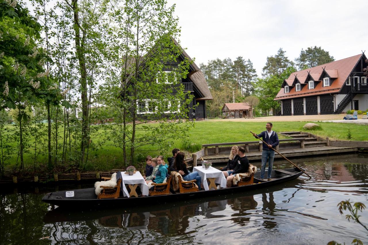 Spreewald Chalet Wohnung 부르크 외부 사진