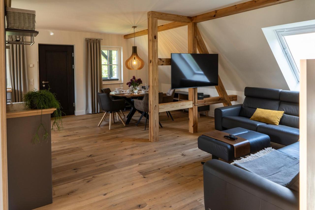 Spreewald Chalet Wohnung 부르크 외부 사진